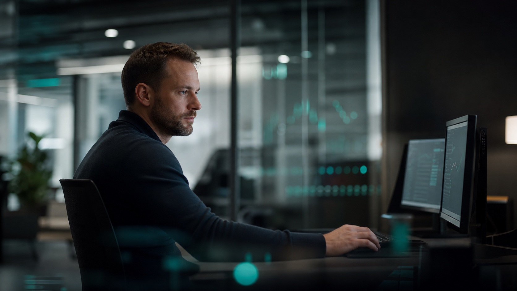 Kontrollierter IT-Betrieb mit Monitoring in ruhiger Arbeitsatmosphäre
